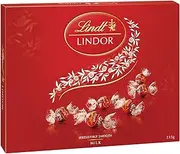 Lindor Milk Chocolate Gift Box, 235 Grams x 6