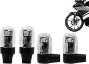 Tire Lights for Trucks - Bright Wheel Lights for | Vibration and Optical Sensing LED Flashing Light for Motorcycle, SUV, Car Wheels