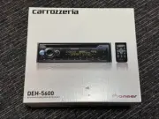 Pioneer Carrozzeria DEH-5600 1DIN Car Audio CD Bluetooth USB DSP AUX New