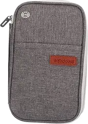 [TEMPNAP] Travel Document Holder Passport Case Multi Functional Data Organizer with Card Slots for Secure Storage and Travel Convenience