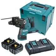 Makita DHR283PT2J - 36V (18Vx2) Brushless AWS 28mm SDS+ Rotary Hammer Kit (2 x 5.0Ah)