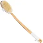 Back Scrubber for Shower - Exfoliating Body Scrubber - 20" Long Handle - Natu...