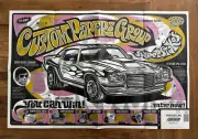 Custom Papers Group CPG Mailer Poster Graphic Design Typography Ephemera RARE