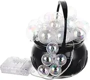 BESTOYARD 1 Set Bubbling Cauldron Set for Halloween Decorations Spooky Indoor Decor Vintage Plastic Candy Jar Enchanting DIY Prop for Parties Unique Bubbling Effect