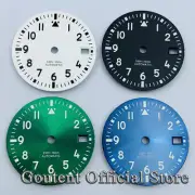 Goutent 29mm Sterile Black White Blue Green Watch Dial Fit NH34 NH35 Movement Fi