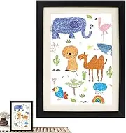 Kids Art Frame | Changeable Kids Artwork Frame for Picture Display - Kids Art Frame, Children Art Projects Frames for Picture Drawing Paintings Crafts Photos