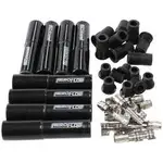 Aeroflow Ceramic Str Boots & Terminals 8 Boots & 8 Terminals Straight - AF4038-3301C-8