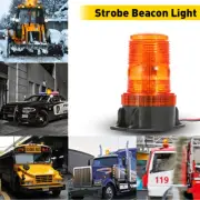30 LED Amber Emergency Warning strobe light Beacon Flashing Forklift Truck