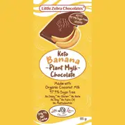 Little Zebra Chocolates Banana Plant Mylk 85g (Pack of 12)