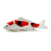 Japanese 3"L Ceramic NISHIKIGOI OKIMONO Koi Fish Chopstick Rest Made in Japan