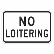 Lyle T1-1103-Eg_18X12 Restriction Sign, 12 In Height, 18 In Width, Aluminum(G)