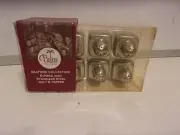 Palm Restaurant Seafood Collection 8 Piece Mini STAINLESS Salt & Pepper Shakers
