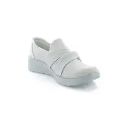 Bzees Glimmer Gray Womens Shoes Size 6 W Athletic