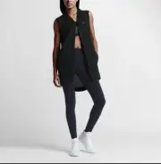 RARE NWT Women's XS Nike $150 Tech Cocoon Mesh Fleece - Black
