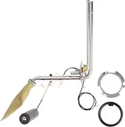TRQ Fuel Tank Sending Unit w/Vent Stainless Steel Gas Line Compatible with GM