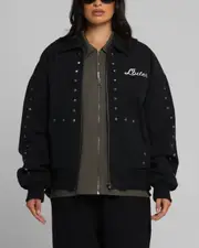 [LOITER] Loiter Chopper Work Jacket Washed Black - Size M M Washed Black