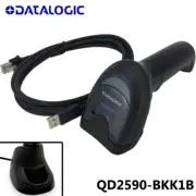 Datalogic QD2590-BKK1B 2D Corded Handheld Imager USB Barcode Scanner W/USB Cable