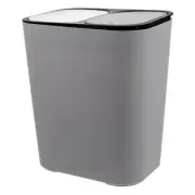 Dry and Wet Separation Trash Can Kitchen Recycling Waste Bin Office