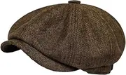 [Vseutiac] British British Hat Beret, Flat Outdoor Trip, Hiking, Driving Accessories