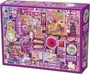 [Cobble Hill] Rainbow Project Jigsaw Puzzle, Purple (1000 Pieces)
