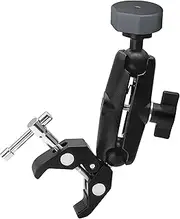 NovaKits Starlink Mini Rv Ladder Clamp Mount, Starlink Mini Roof Rack Mount, Universally Adjustable Angle Clamp Add an Aluminum Alloy Adapter