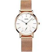 Waterproof Ultra-thin Women Quartz Watch - Small Dial