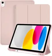 MCC iPad (A16) 11" 2025 Case Cover Soft Back Pencil Slot Holder Apple 11th Gen inch [Pink]