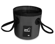 Collapsible Bucket Water Container Portable Folding Camp Wash Basin for