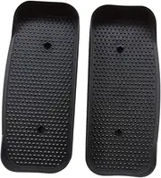 Universal Elliptical Machine Pedals Easy to Install Trainer Pedal Non Slip Elliptical Trainer Pedals for Indoor Exercise Sports Accessories