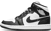 [Nike] Jordan 1 Mid Women White/Black-White DR0501-101 Size 7.5