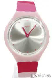 New Swatch Skin Irony Skinset Silicone Multi-Color Women Watch 36mm SVOP101 $120