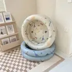 Round Inflatable Baby Swimming Pool Child Little Pool Kiddie Paddling Pool