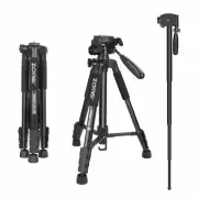 ZOMEI Camera Tripod Monopod 55''Compact Light Weight Travel stand for DSLR DV