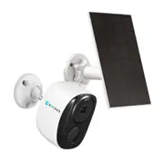 Wireless Security Camera Home CCTV House Indoor Outdoor WiFi Surveillance System Waterproof with Solar Panel Battery