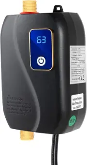 Mini Tankless Water Heater Electric for under Sink, Instant on Demand Hot Water