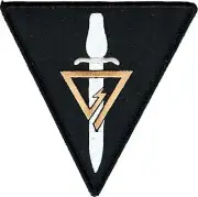 4" ARMY DELTA FORCE TRIANGLE MILITARY EMBROIDERED PATCH