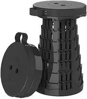 Portable Telescoping Stool,Collapsible Stool, Portable Collapsible Stool,Fishing Bench,Adjustable Stools,for Camping,Hiking, Barbecue, Loading 500 Kg