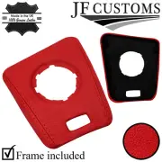 RED LEATHER SMG AUTOMATIC GEAR SURROUND TRIM FOR BMW E46 99-05 (for: BMW)