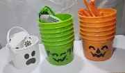 Set Of 13 McDonald's Happy Meal 2022 Halloween McPunk McGoblin McBoo Buckets New