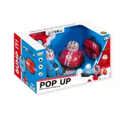 1set Speed Bumper Cars Stuffed Doll Toy Mini Remote Controlled Ejectors Vehicles