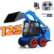 In Stock 1/14 Metal Hydraulic RC Skid-Steer Loader Radio Control RTR Wheeled Car