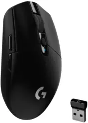 Logitech G G305 Lightspeed Wireless Gaming Mouse, Black