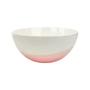 Urban Alora Horizon 22cm Ceramic Bowl Kitchen Dinnerware - White/pink