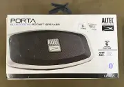 Altec Porta (IMW279-BLK) - Portable Bluetooth Pocket Speaker (Onyx Black)..NEW!!