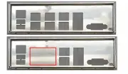 OEM I/O IO Shield X10SDV-16C-TLN4F X10SDV-12C-TLN4F X10SDV-8C-TLN4F
