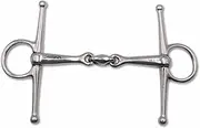 AMKA Double Jointed Solid Stainless Steel Snaffle Bit Thickness 16 mm Rings 45 mm