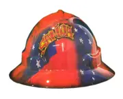 Cool Hard Hats Unisex SAMOA FLAG Pro Choice Wide Brim Safety Hard Hat