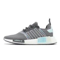 在飛比找蝦皮商城優惠-adidas 休閒鞋 NMD_R1 W 灰 藍 三葉草 BO