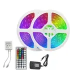 LED Strip Light 65.6ft Waterproof SMD 2835RGB Changing Rope Light With Remote