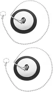 2pcs Sink with Chain High-Temperature Resistant Bath for Bathrooms Kitchens